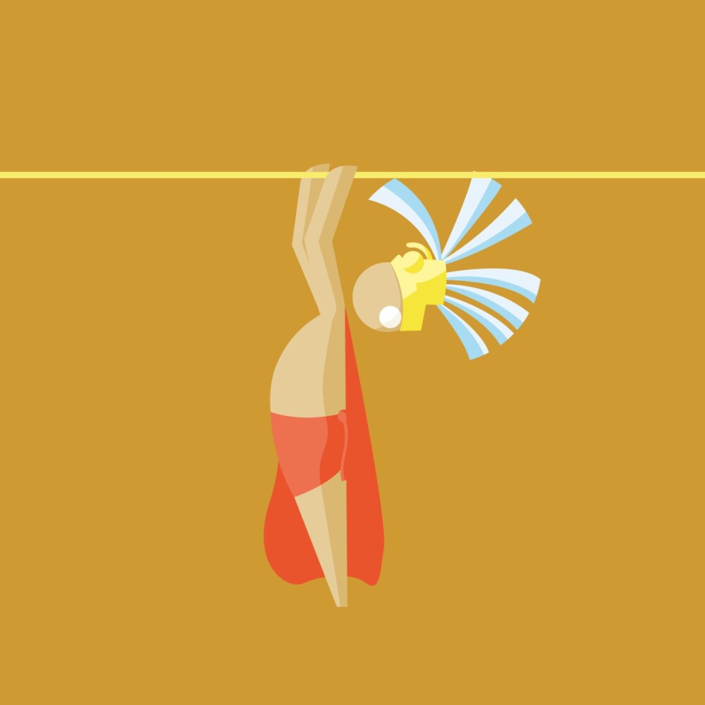 hängen illustration